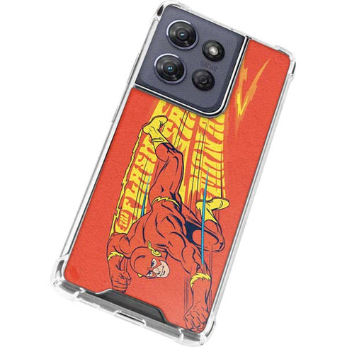 DC Comics Flash Racer Moto G Play 5G (2025) Clear Case